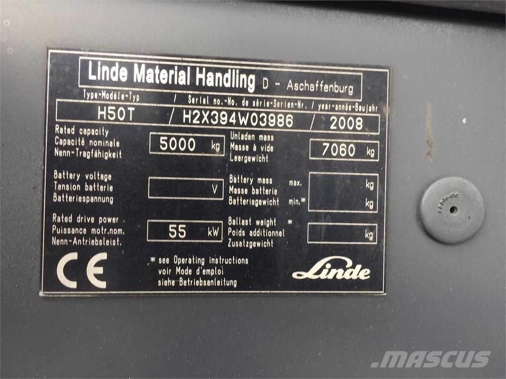 Linde H50T LPG tehnika
