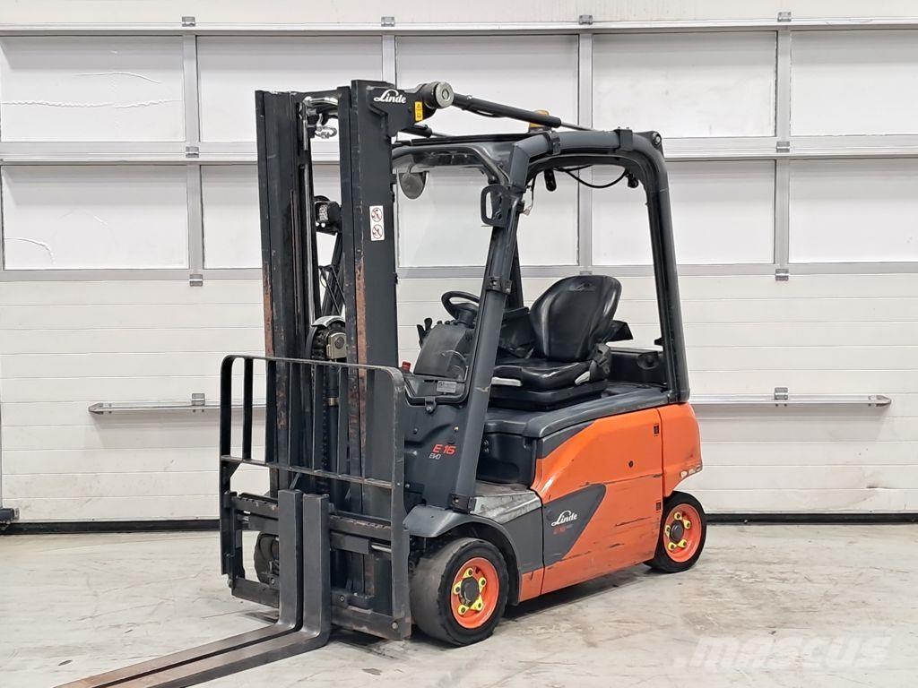 Linde E16P-02 Elektriskie iekrāvēji