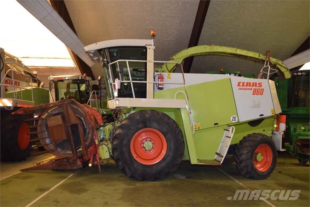 CLAAS Jaguar 860 Lopbarības novācēji