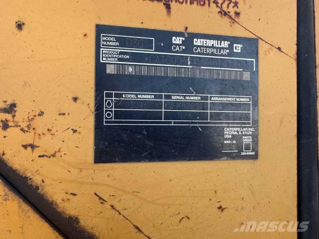 CAT D 3 G Kāpurķēžu buldozeri