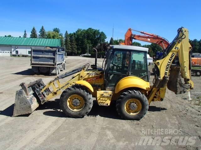 New Holland B 115 B Ekskavatori-iekrāvēji