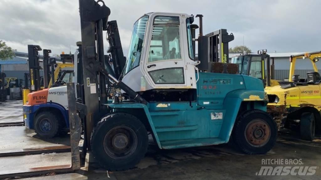 Hyster H10.00XM-6 Tehnika ar dīzeļa dzinēju