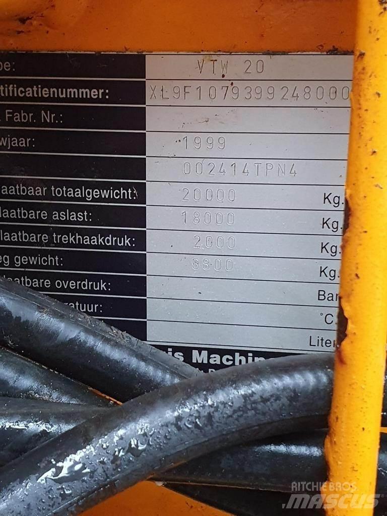 Veenhuis VTW 20 Mēslojuma izkliedētājs
