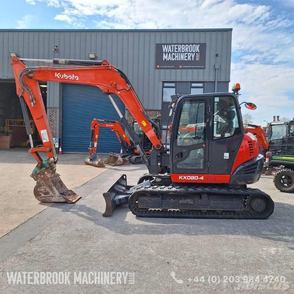 Kubota KX080-4 Vidēja lieluma ekskavatori 7 t - 12 t