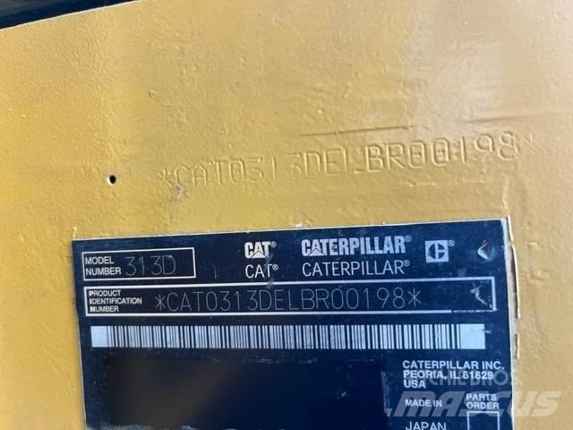 CAT 313 D Kāpurķēžu ekskavatori