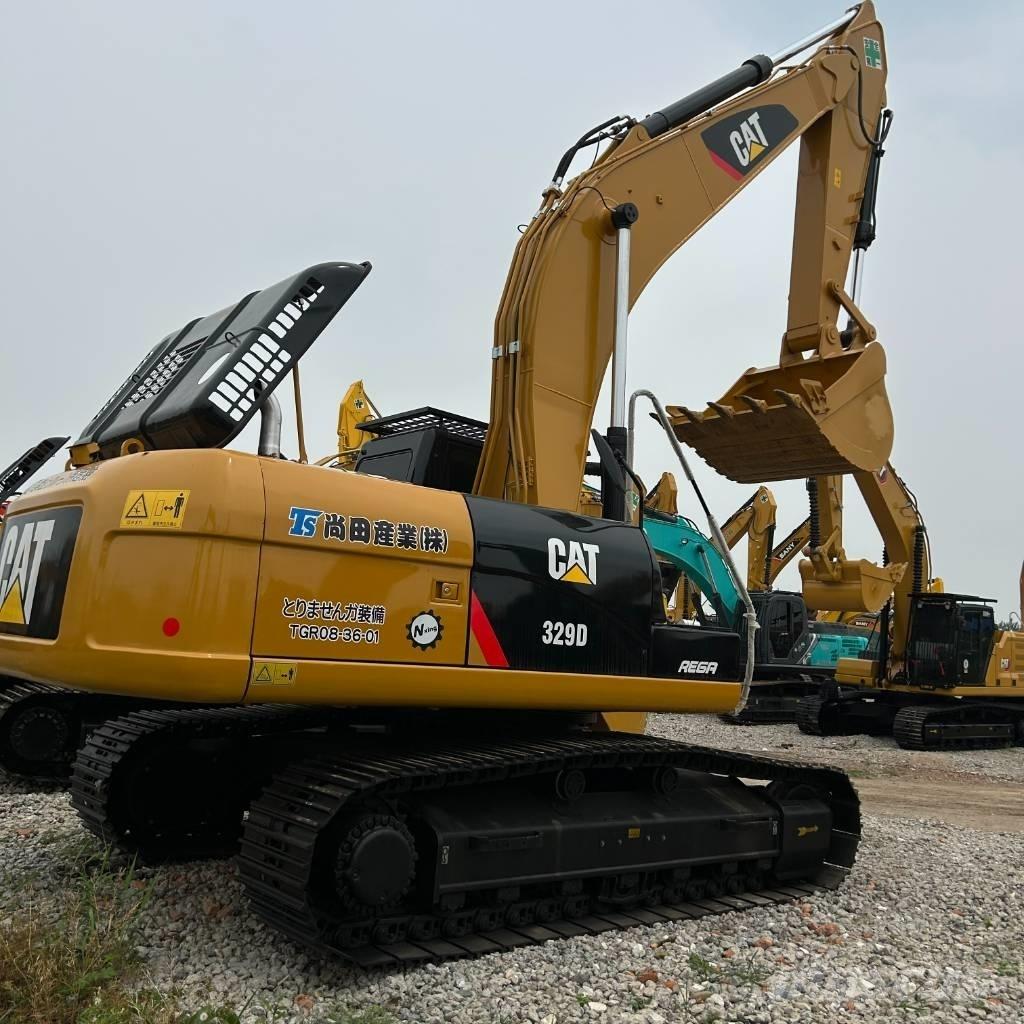 CAT 329D Kāpurķēžu ekskavatori
