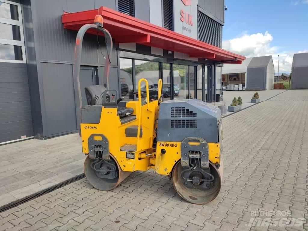Bomag BW 80 AD-2 Divvalču grunts veltņi
