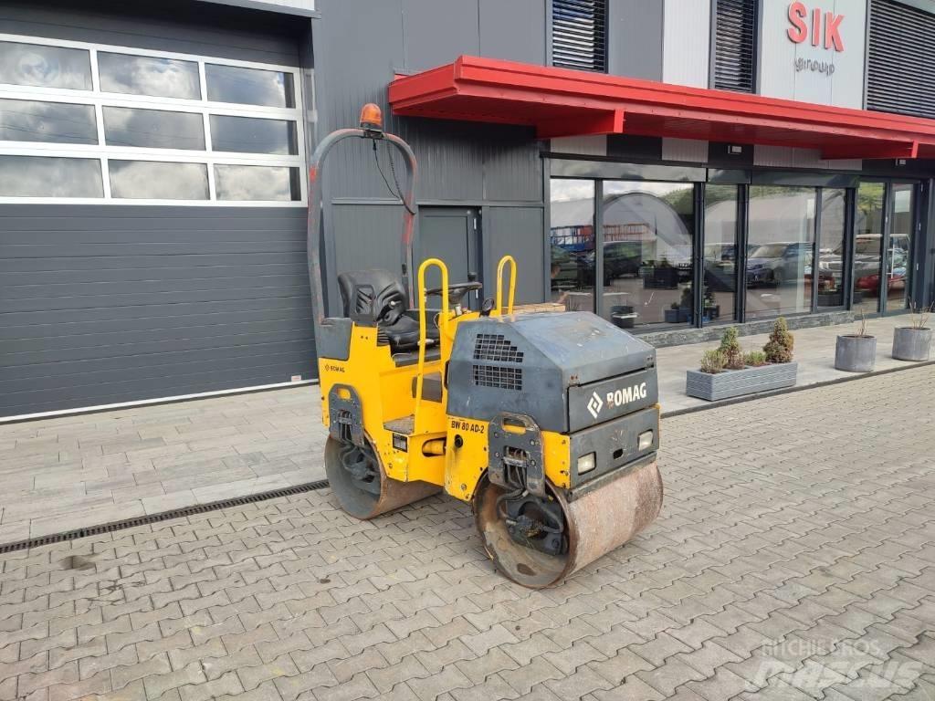Bomag BW 80 AD-2 Divvalču grunts veltņi