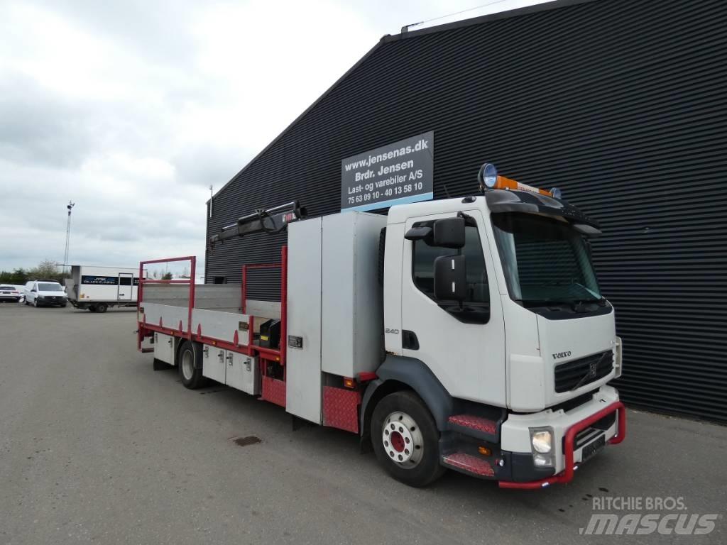 Volvo FL 240 Smagās mašīnas ar celtni