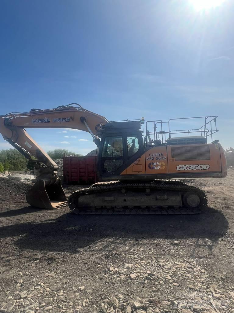 CASE CX 350 D Kāpurķēžu ekskavatori