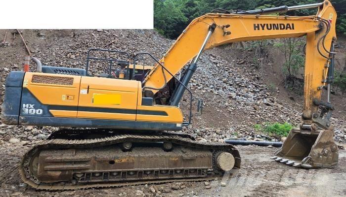 Hyundai HX 300 Kāpurķēžu ekskavatori
