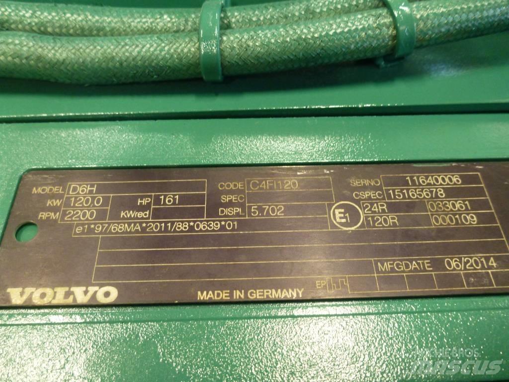 Volvo D6H C4FI120 Dzinēji