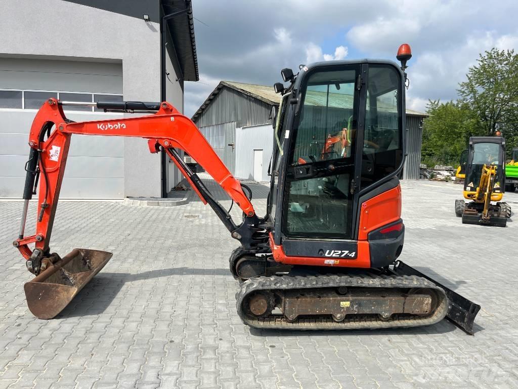 Kubota U 27-4 Mini ekskavatori < 7 t