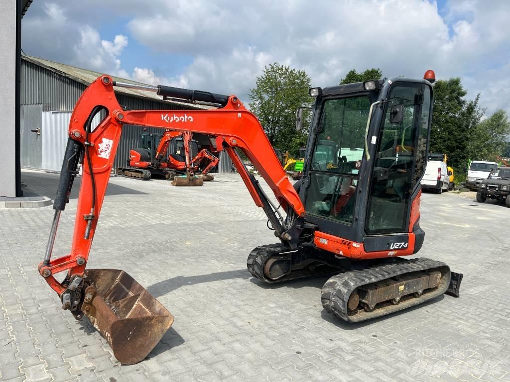 Kubota U 27-4 Mini ekskavatori < 7 t