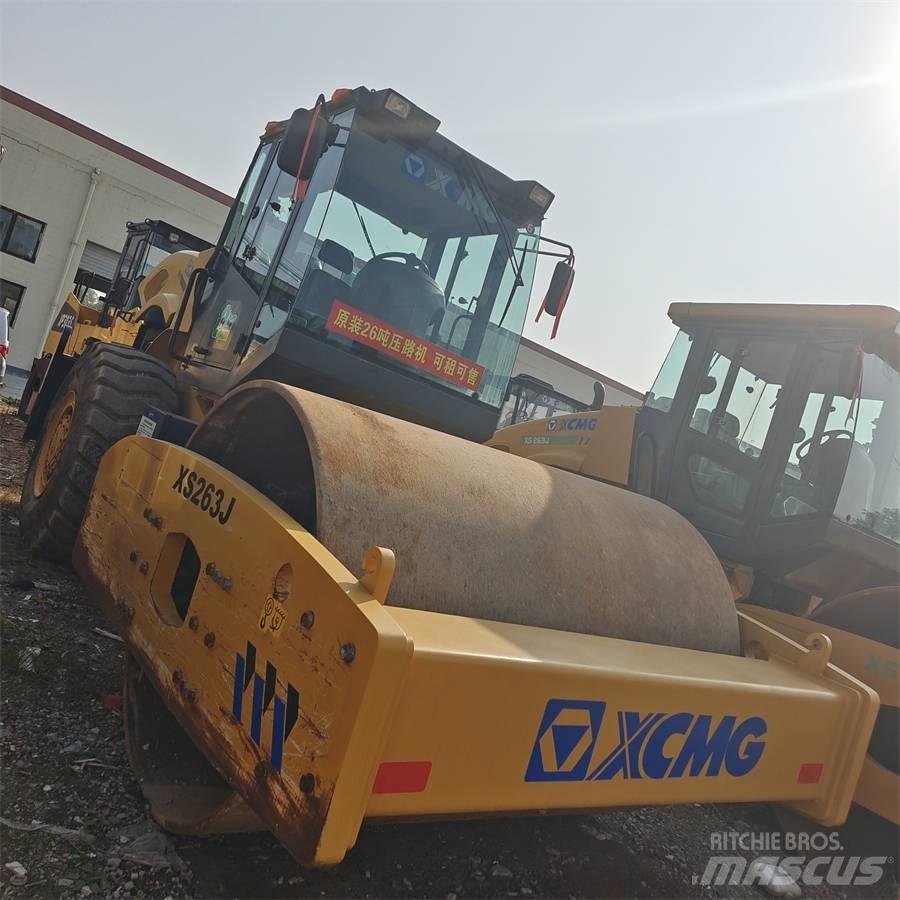 XCMG XS 263 J Vienvalča grunts veltņi