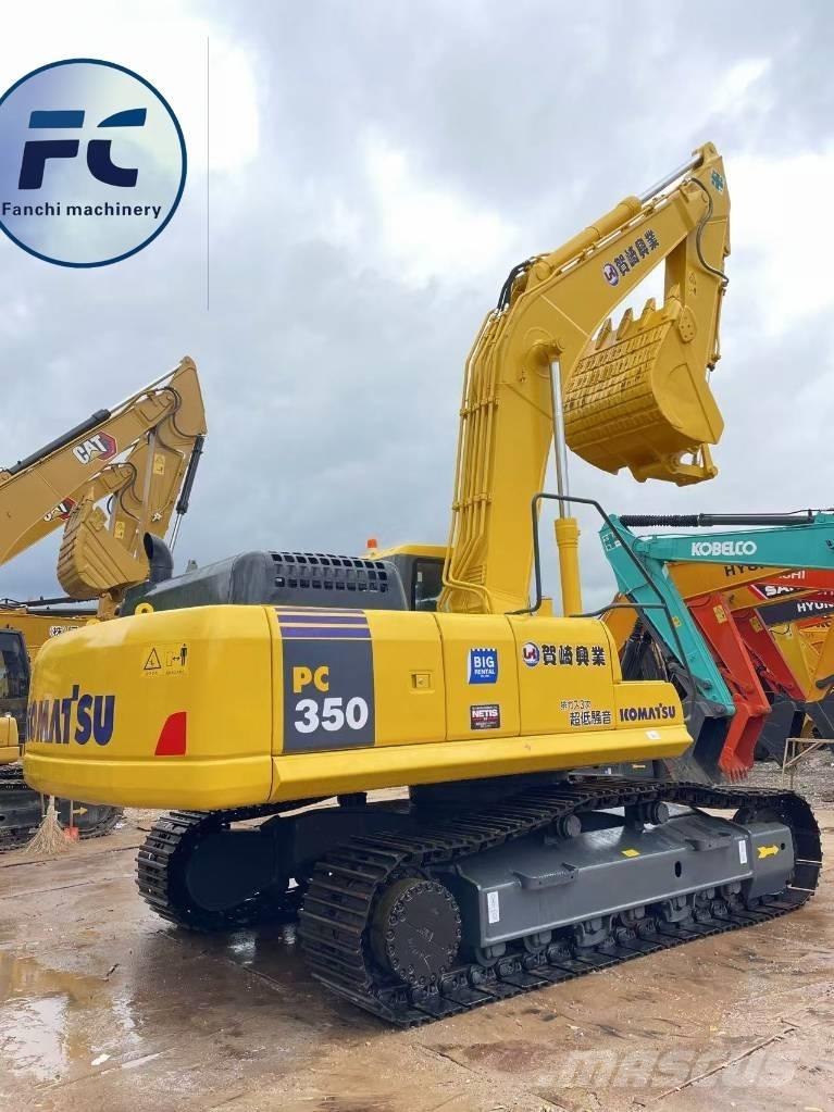 Komatsu 350-7 Kāpurķēžu ekskavatori