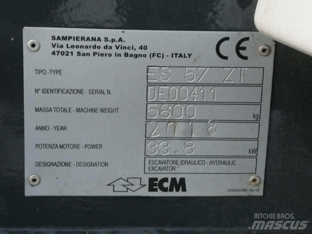 ECM ES 57 ZT Mini ekskavatori < 7 t