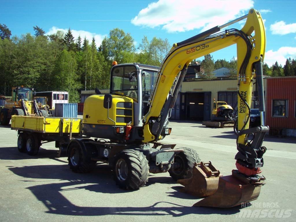 Neuson 6503-2 30Km/h Ekskavatori uz riteņiem