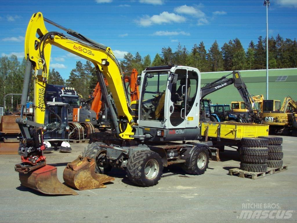 Neuson 6503-2 30Km/h Ekskavatori uz riteņiem