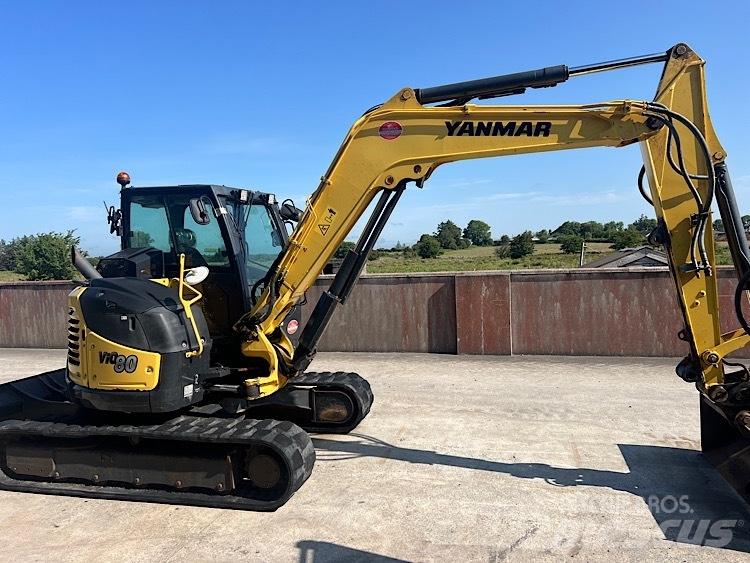 Yanmar Vio80-1a Vidēja lieluma ekskavatori 7 t - 12 t