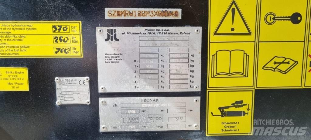 PRONAR MRW 2.85 Atkritumu smalcinātāji