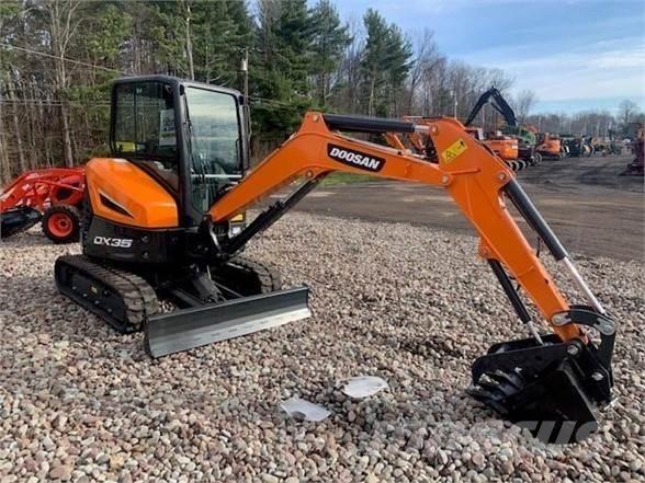 Doosan DX35-5 Mini ekskavatori < 7 t