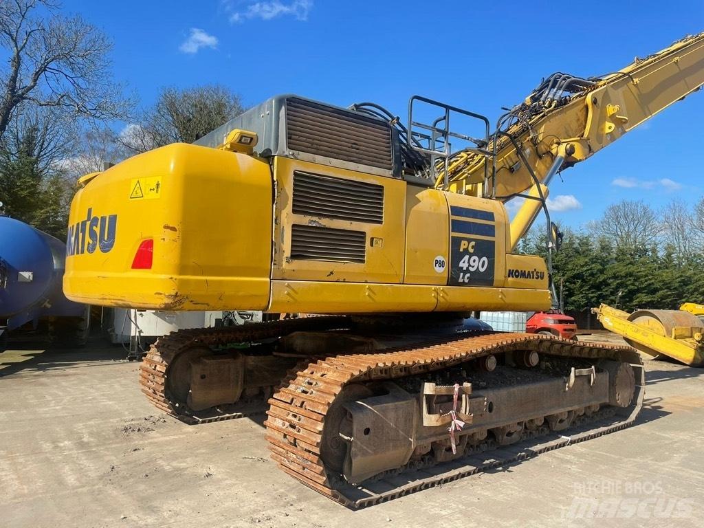 Komatsu PC490LC -10 Kāpurķēžu ekskavatori
