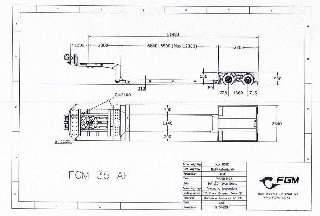 FGM 35 Tents treileri