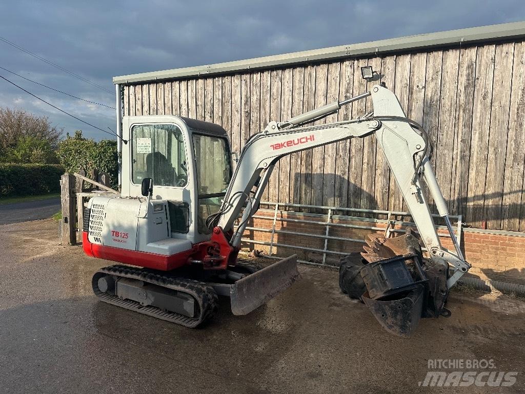Takeuchi TB 125 Mini ekskavatori < 7 t