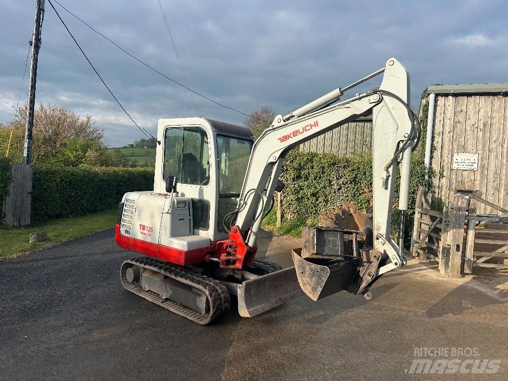 Takeuchi TB 125 Mini ekskavatori < 7 t