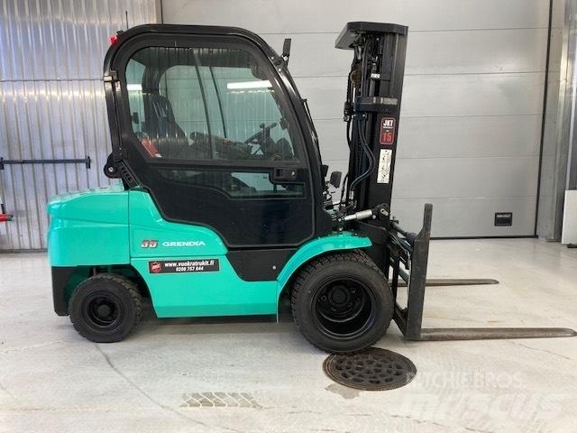 Mitsubishi FD35N Tehnika ar dīzeļa dzinēju