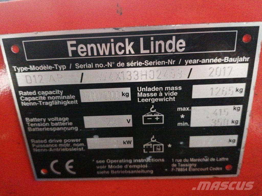 Linde D12AP Krautnētāji