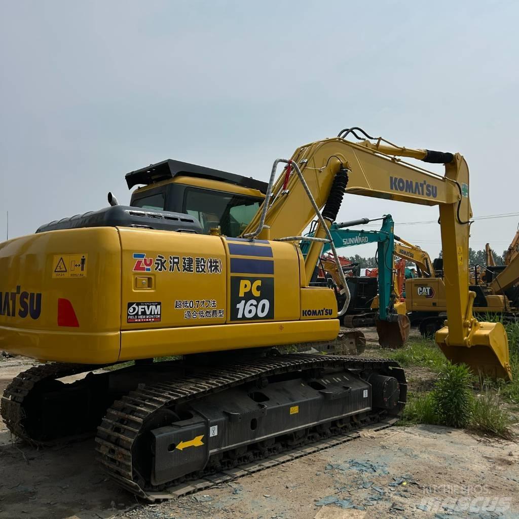 Komatsu 160 Kāpurķēžu ekskavatori