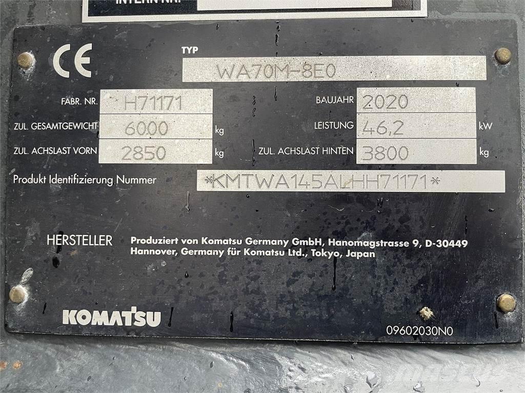 Komatsu WA70M-8EO Multifunkcionālie iekrāvēji