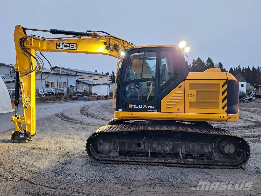 JCB X 150 HD Kāpurķēžu ekskavatori
