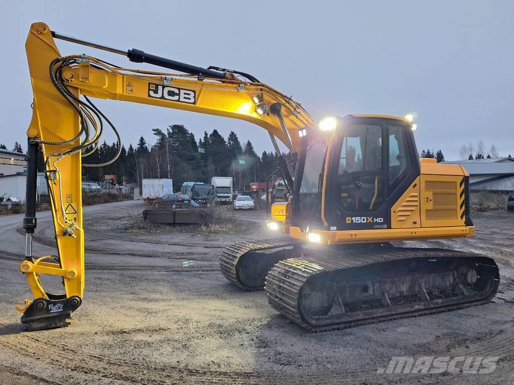 JCB X 150 HD Kāpurķēžu ekskavatori