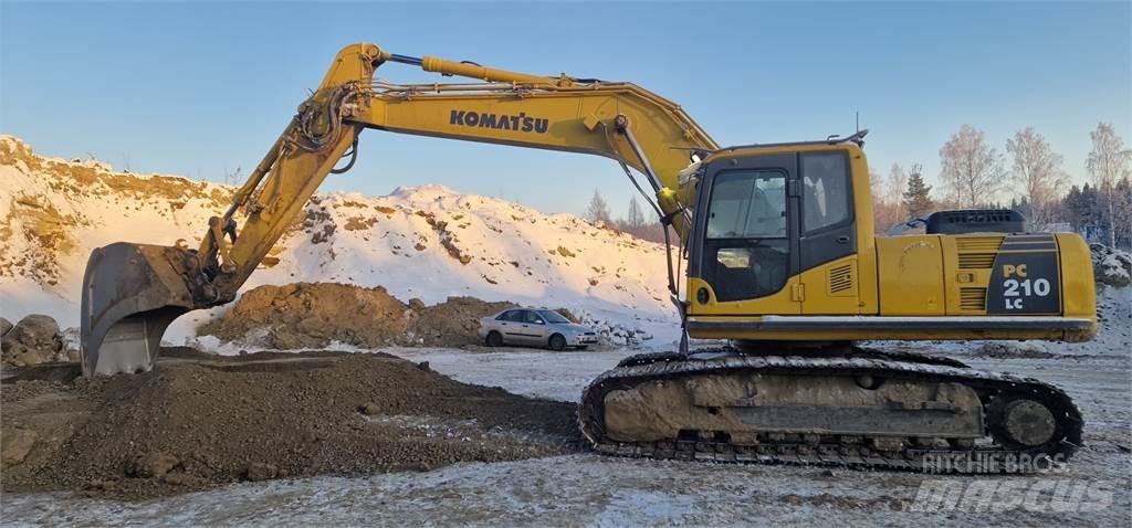 Komatsu PC210LC-8 Kāpurķēžu ekskavatori