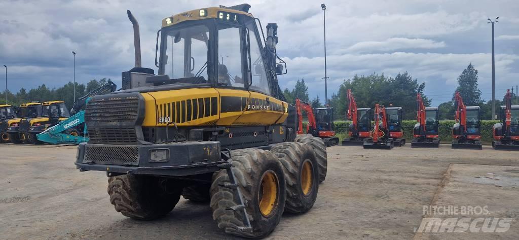 Ponsse Ergo 8W Harvesteri