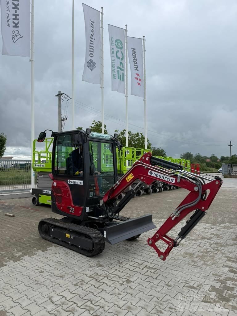 Yanmar SV 22 Mini ekskavatori < 7 t