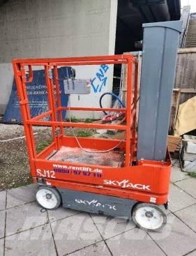 SkyJack SJ 12 Šķerveida pacēlāji