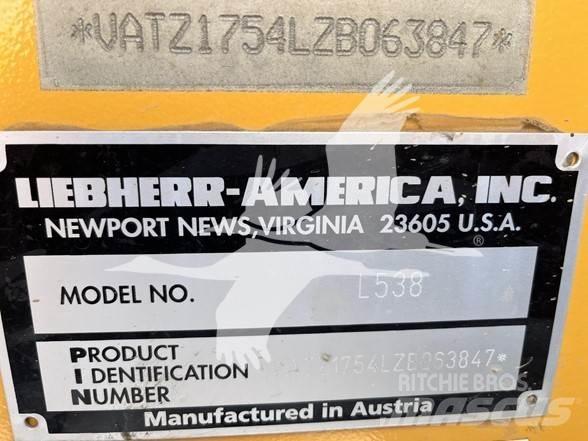 Liebherr L538 Iekrāvēji uz riteņiem