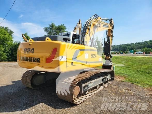 Liebherr R924 Kāpurķēžu ekskavatori
