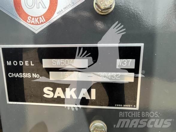 Sakai SW504W Vienvalča grunts veltņi