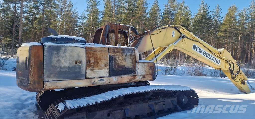 New Holland E215 B Kāpurķēžu ekskavatori