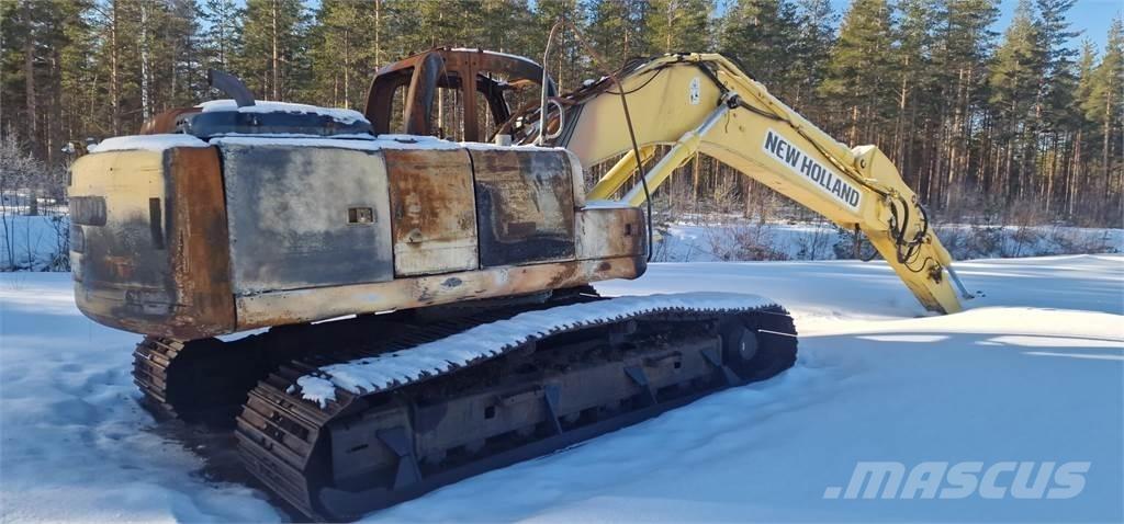 New Holland E215 B Kāpurķēžu ekskavatori