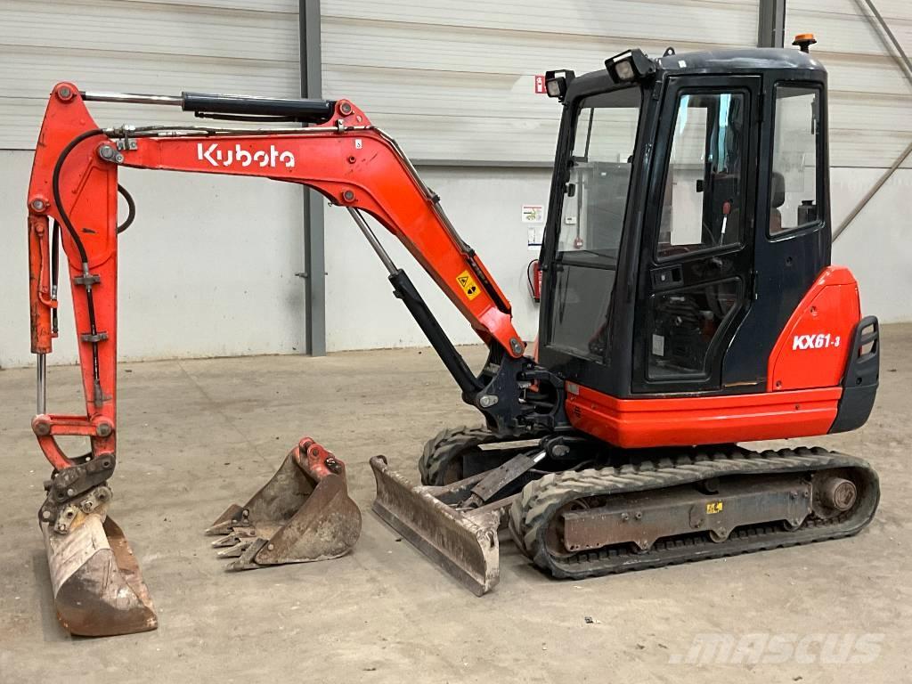 Kubota KX 61-3 Mini ekskavatori < 7 t