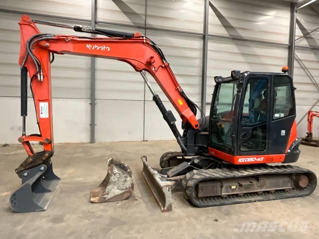 Kubota KX 080-4 A Vidēja lieluma ekskavatori 7 t - 12 t