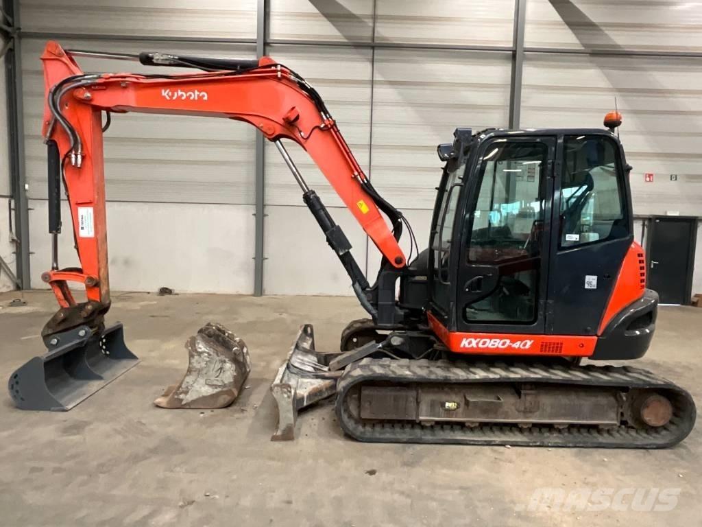 Kubota KX 080-4 A Vidēja lieluma ekskavatori 7 t - 12 t