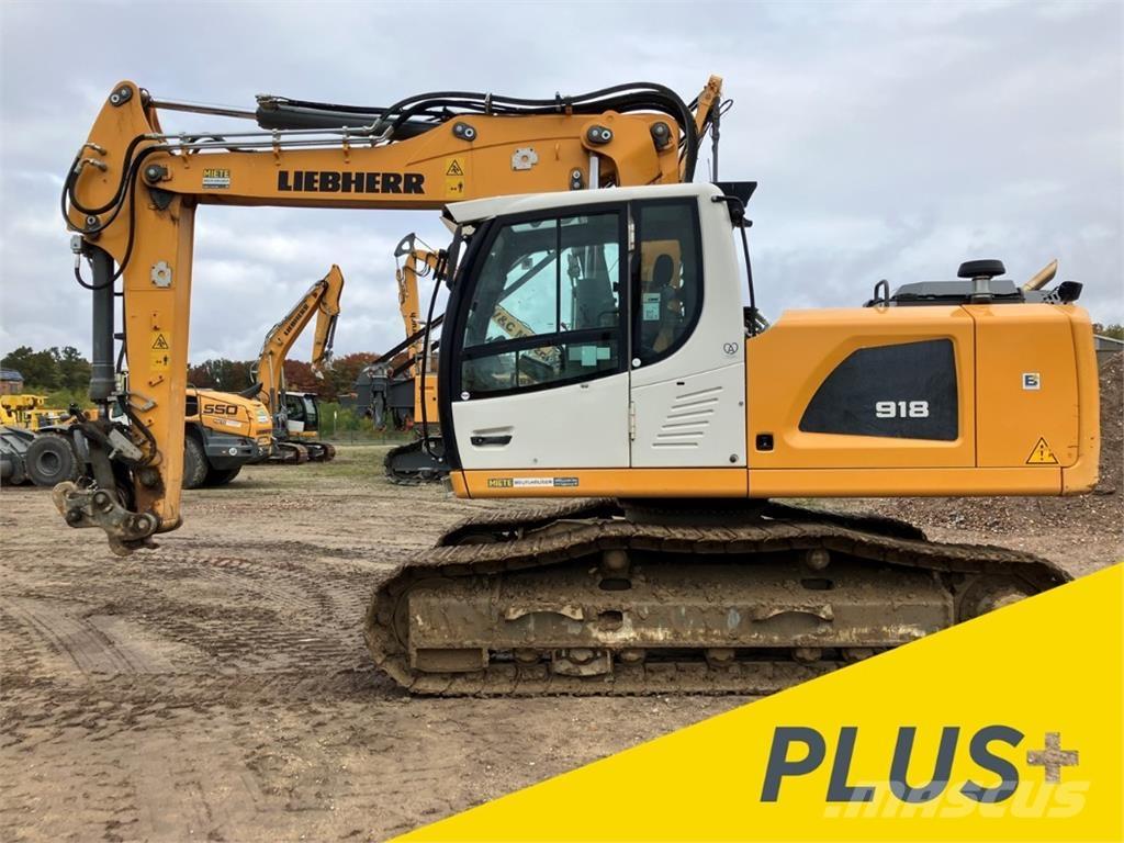 Liebherr R918 Kāpurķēžu ekskavatori