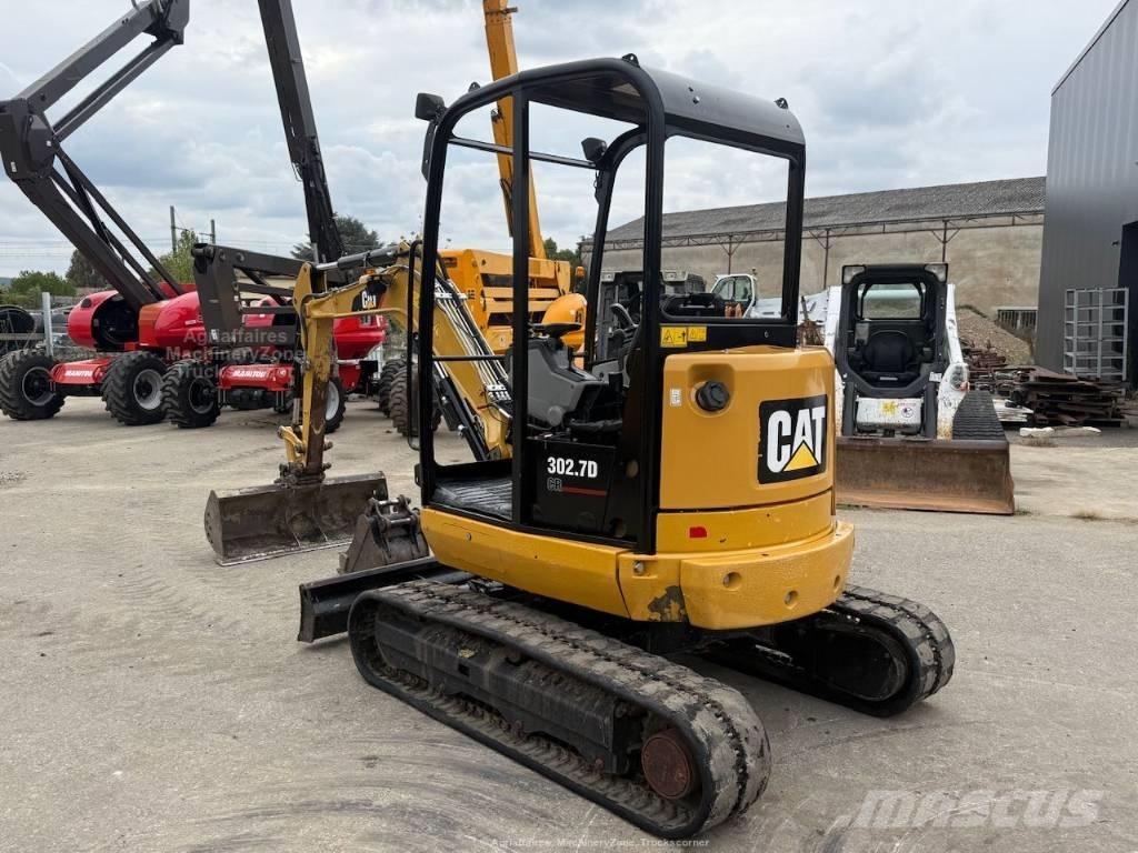 CAT 302.7 CR Mini ekskavatori < 7 t
